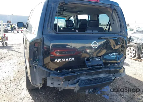 2015 Nissan Armada Platinum from USA, damaged, VIN 5N1BA0NF9FN601076